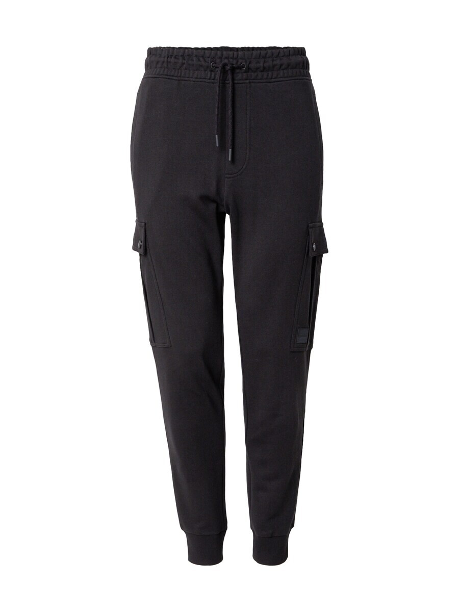 

Спортивные штаны BOSS Tapered Cargo Pants Seteam, черный