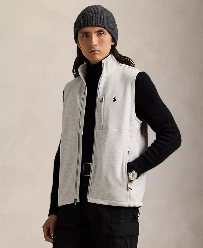 

Толстовка Men's Double-Knit Vest Polo Ralph Lauren, серый