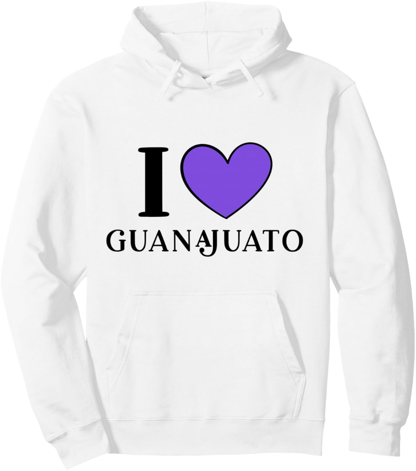 

Толстовка с надписью «Я люблю Гуанахуато, Мексика, отдых» Mexico Love Apparel, белый