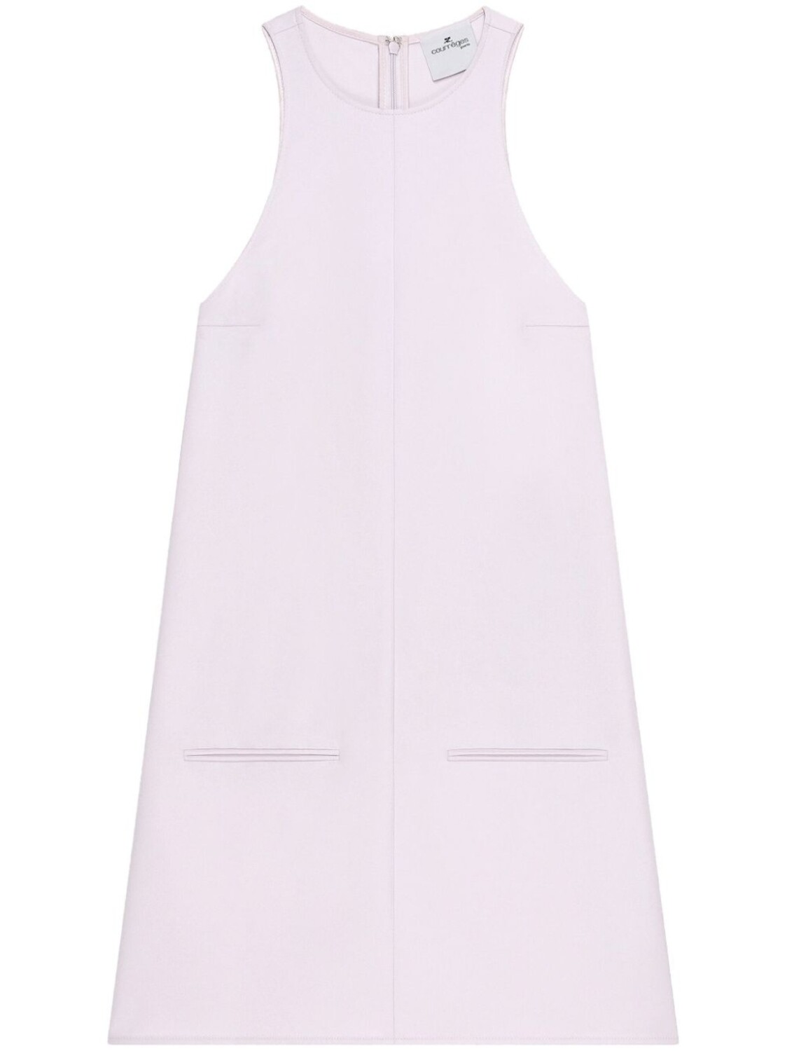 

Courrèges платье мини Heritage, розовый
