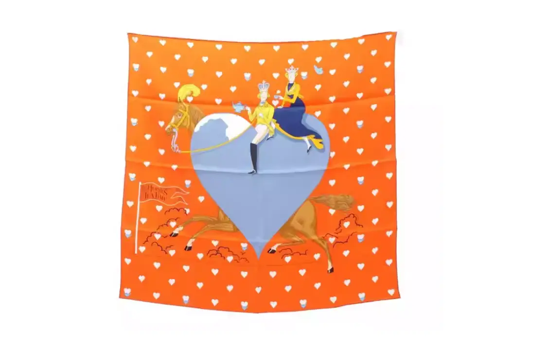 

1990-е 2000-е Шарф Tea Time HERMES
