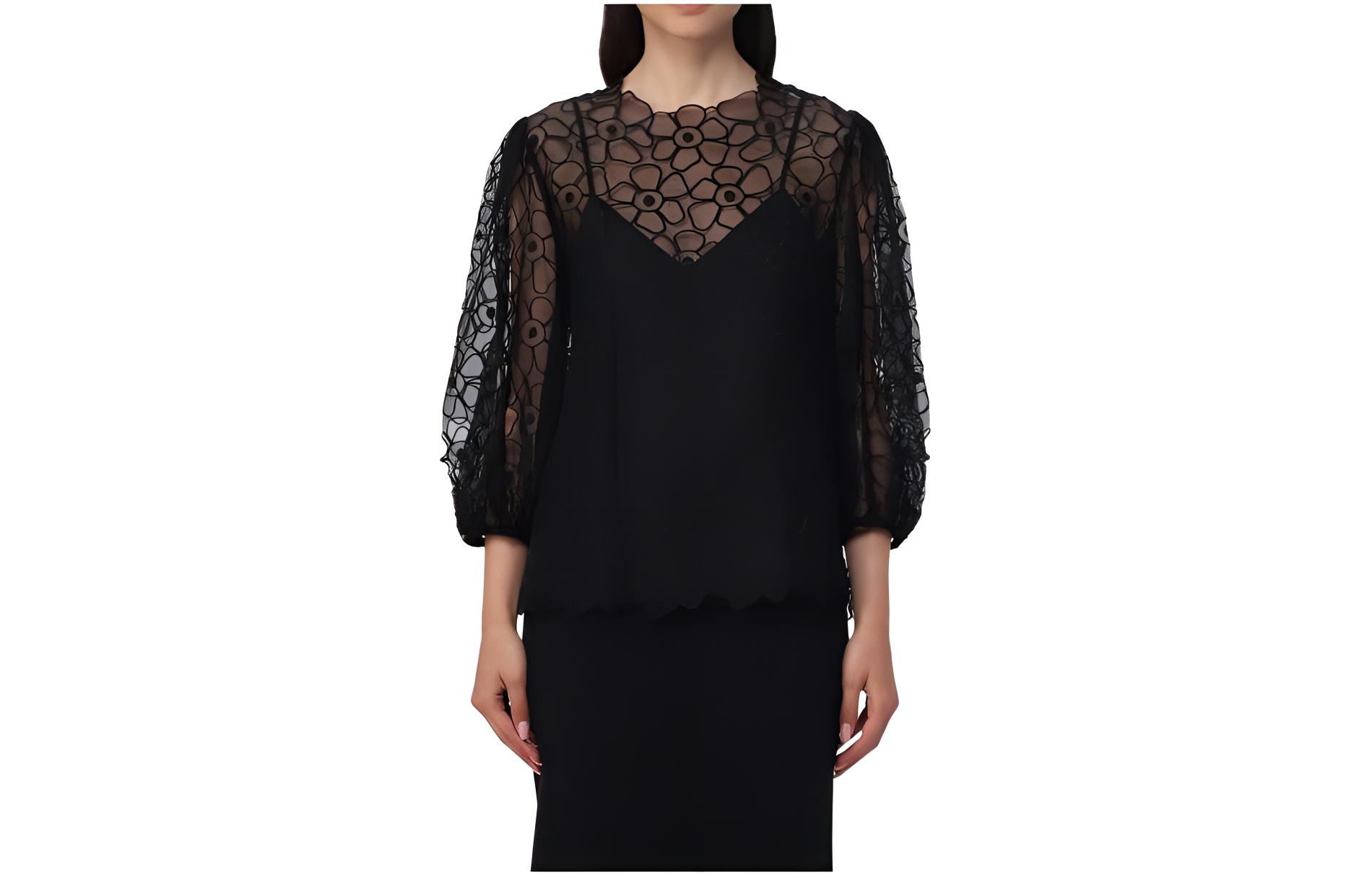 

Футболка женская черная RED VALENTINO