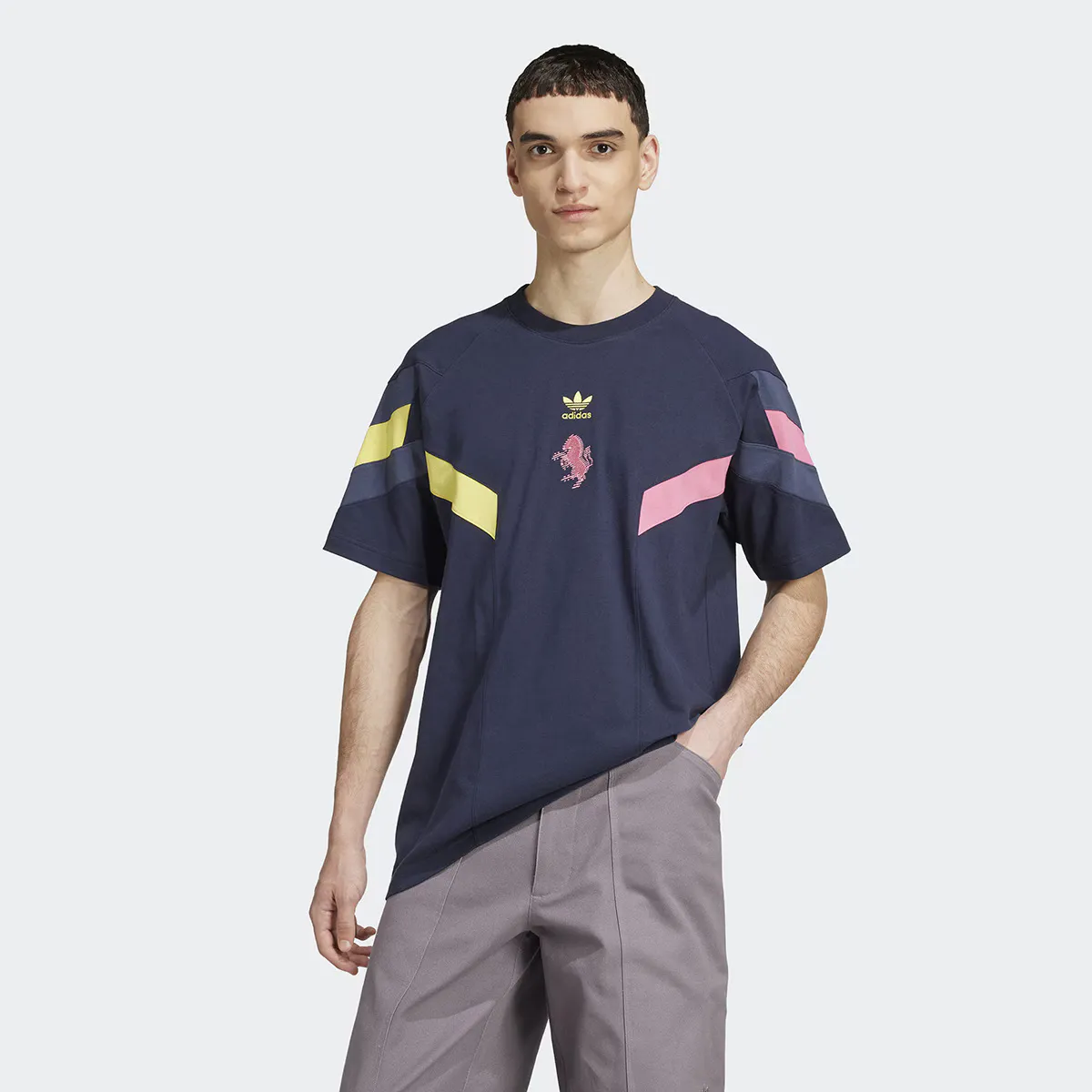 

Ювентус ФК Adidas Originals мужская футболка, тёмно-синий