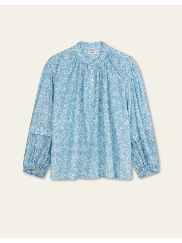 

Oilily Блузка цвета боба синего цвета