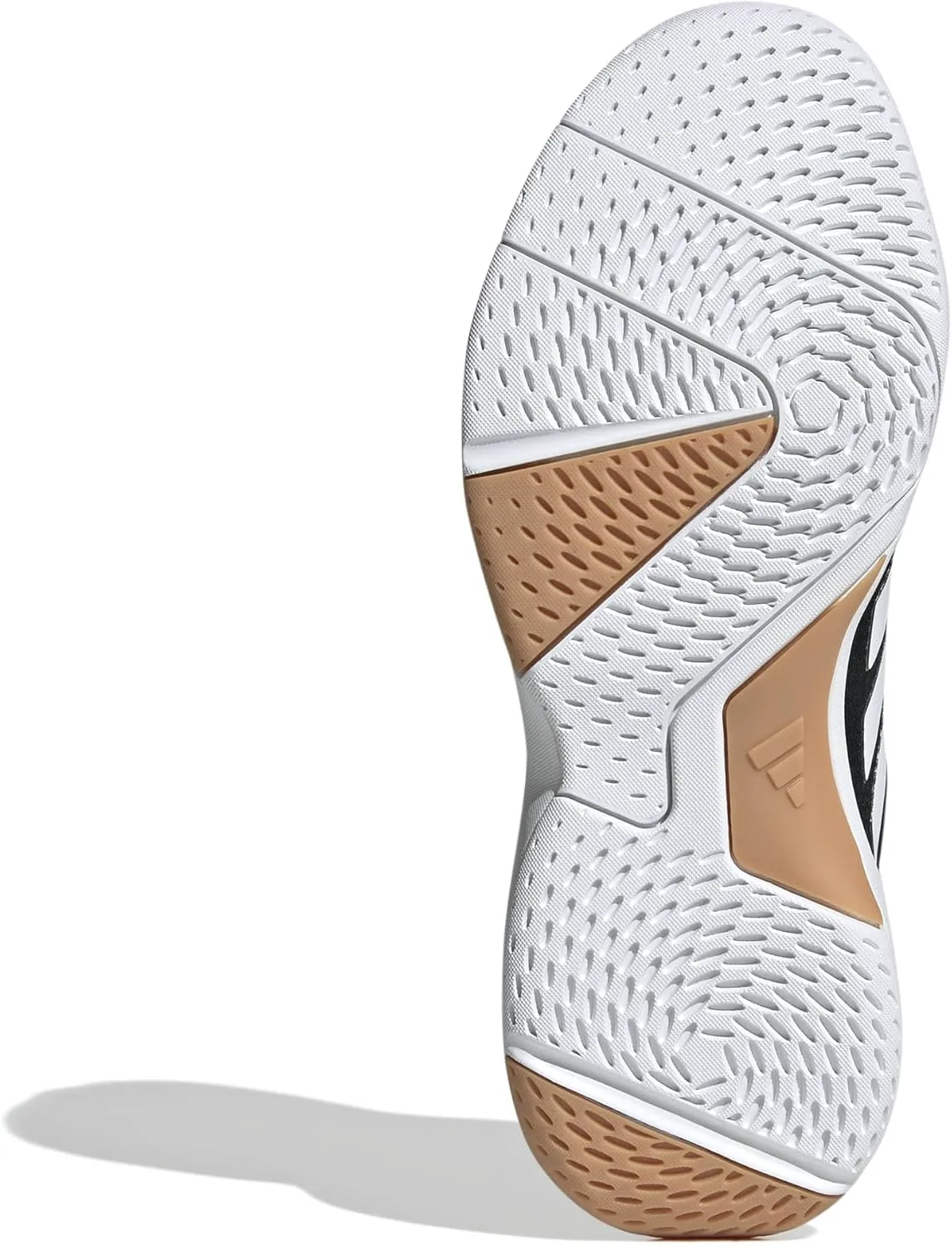 Мужские кроссовки Adidas Ligra 8 для зала, черно-белый — фото 2