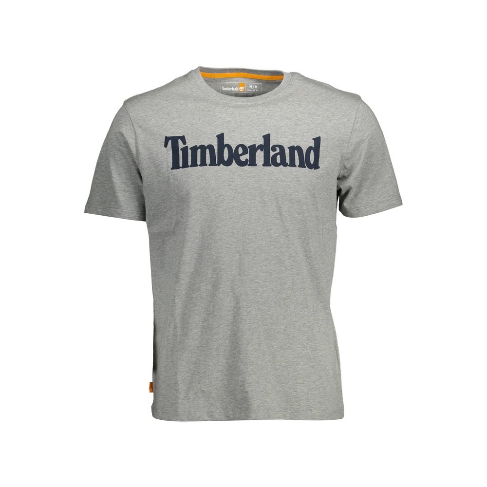 

Коричневая мужская футболка из органического хлопка Timberland