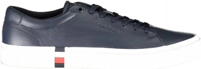 Мужские кроссовки Tommy Hilfiger Modern Vulc Corporate Leather Vulcanised, Blue — фото 2