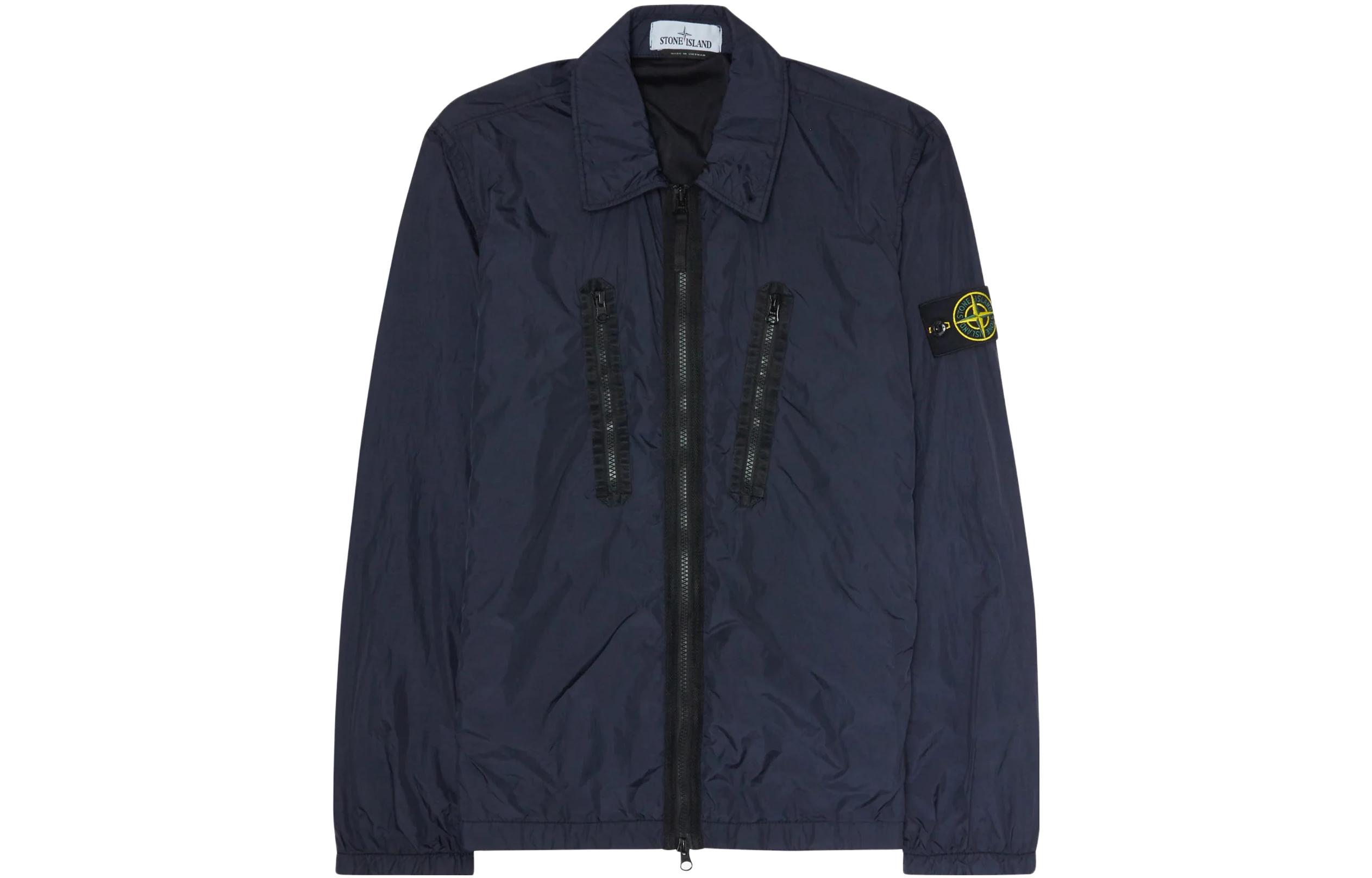 

Куртка мужская темно-синяя Stone Island, синий