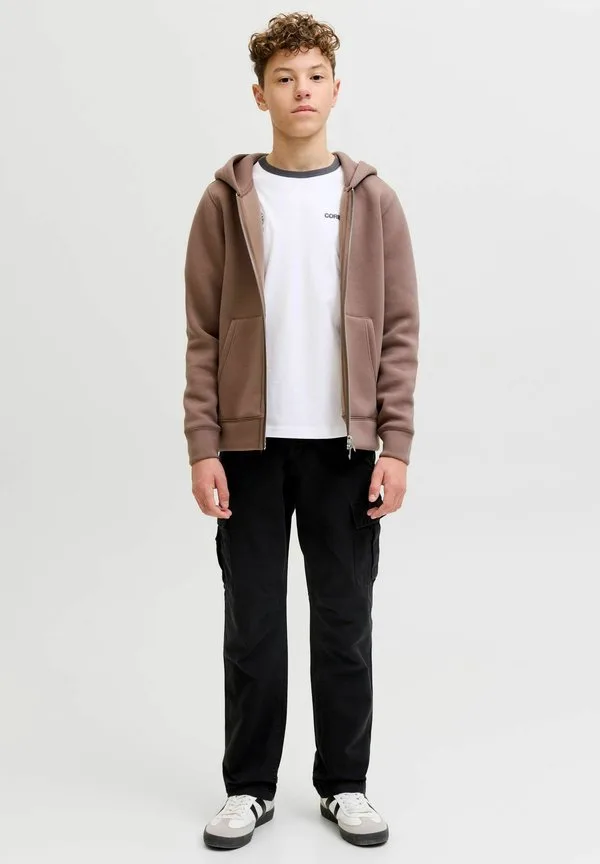 Футболка, футболка для подростков, футболка с принтом Jack & Jones Junior, Bright White