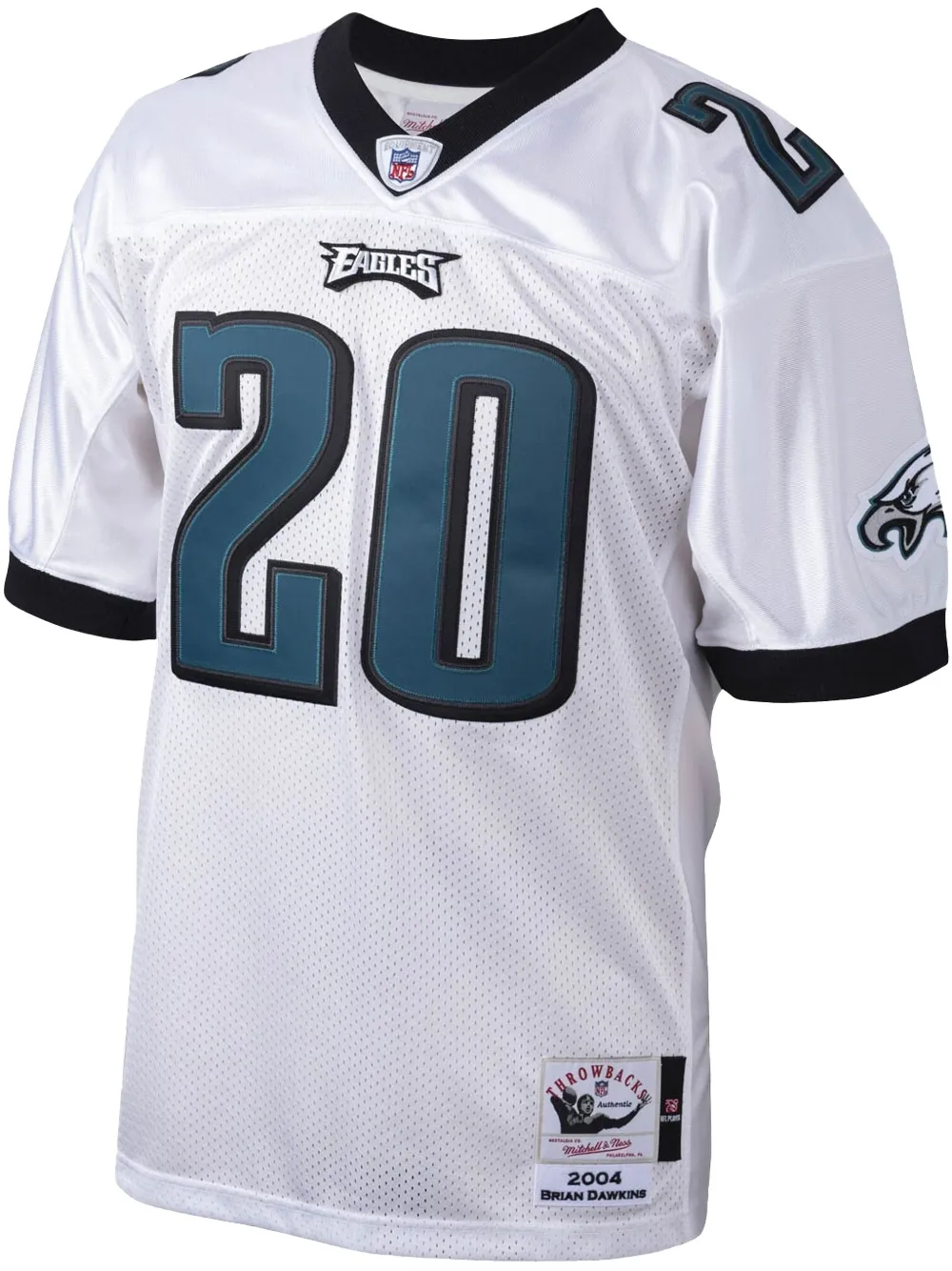

Топ NFL Authentic Eagles 2004 Brian Dawkins Mitchell & Ness, белый