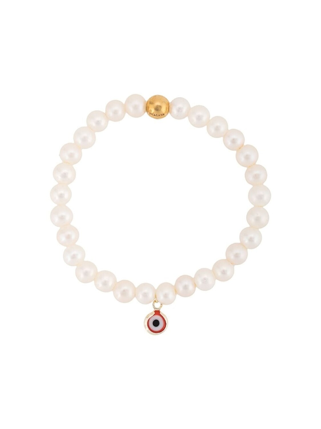 

Браслет из бусин Nialaya Jewelry, белый