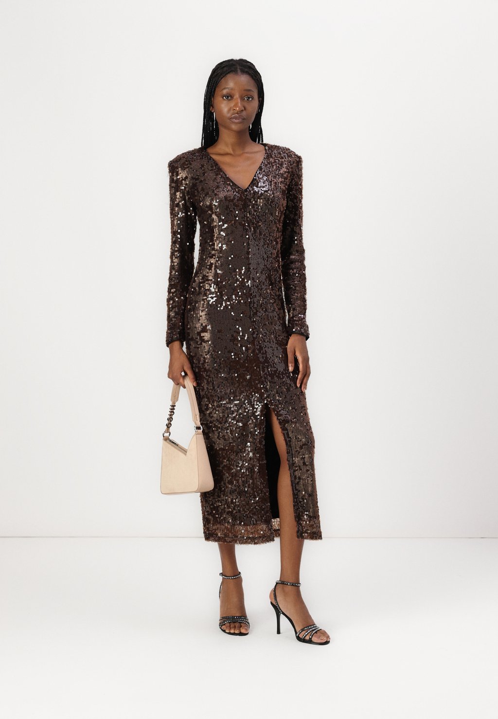 

Коктейльное платье / Вечернее платье YASPIO DRESS YAS, бордовый