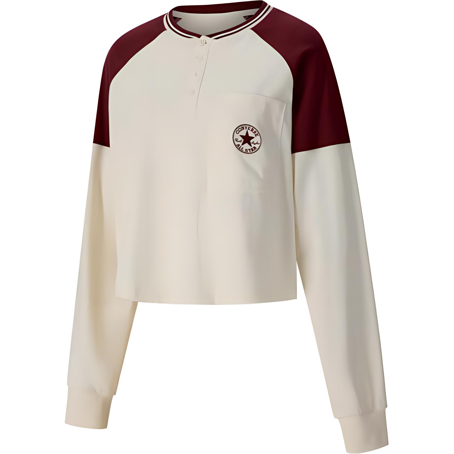 

Футболка с рукавом реглан женская apricot Converse, Apricot