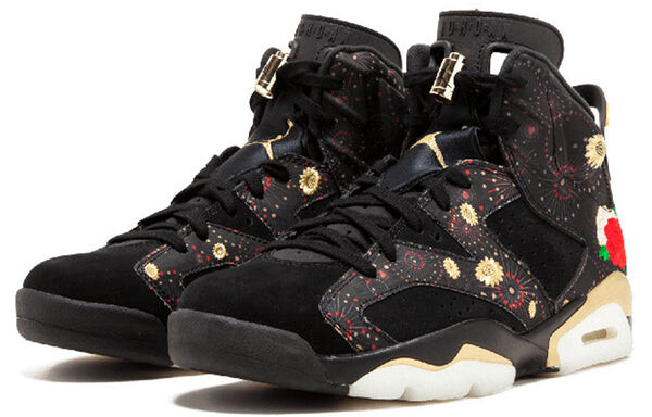 Кроссовки 6 retro 'chinese new year' Air Jordan, черный — фото 3