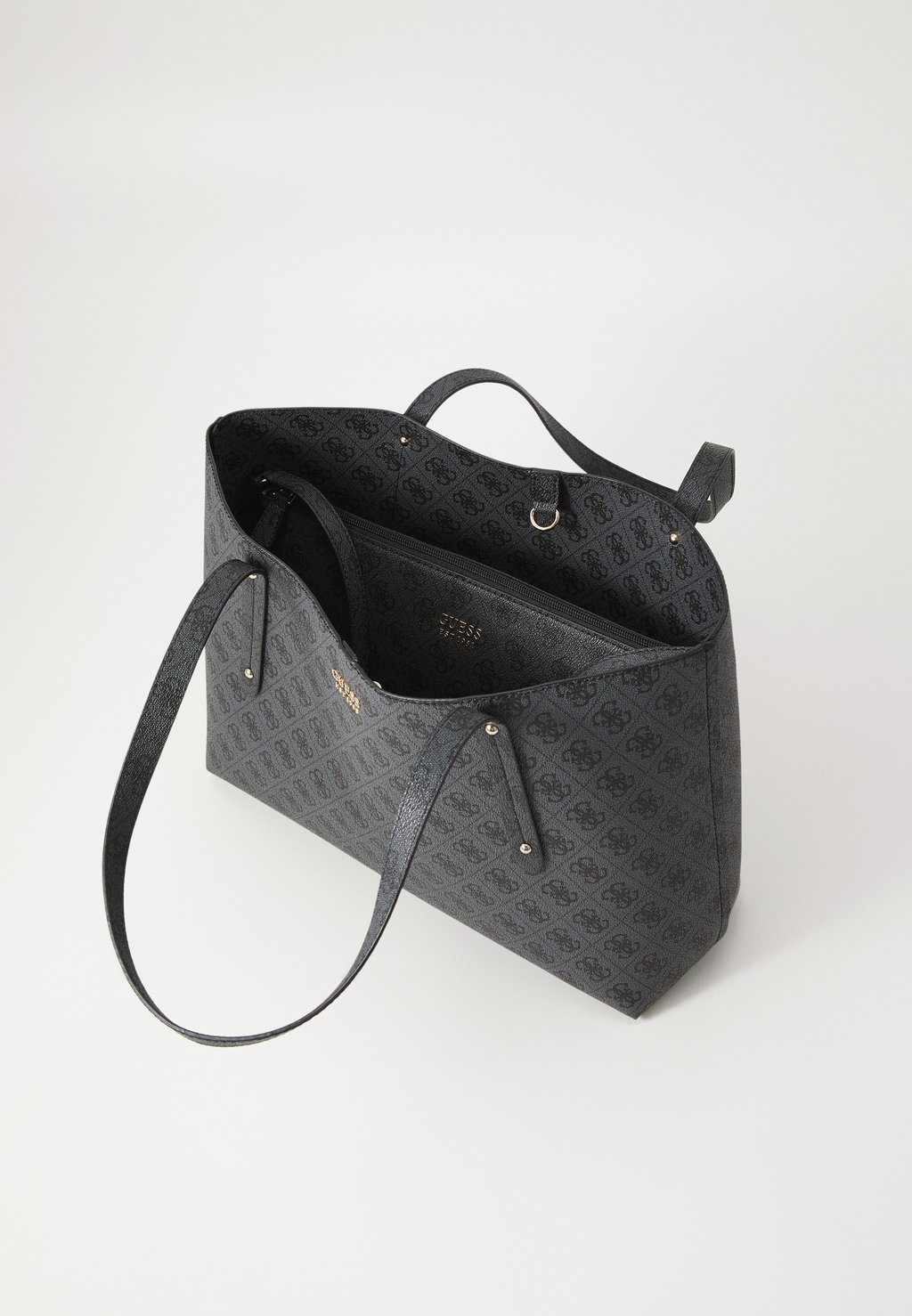 

Сумка BRENTON TOTE SET Guess, темно-серый