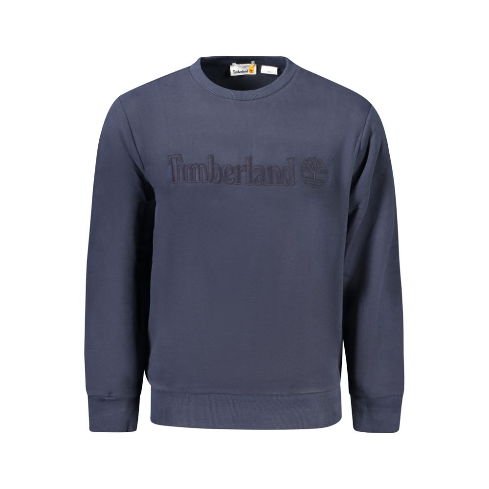 

Синий хлопковый мужской свитер Timberland