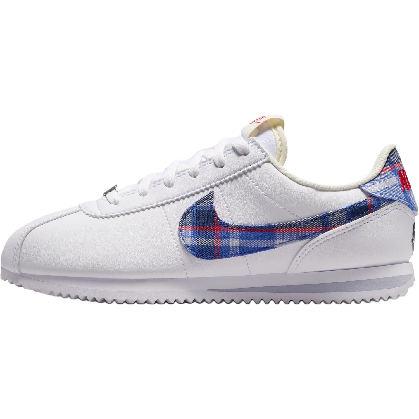 

Износостойкие низкие кроссовки Cortez для детей и подростков Nike, белый