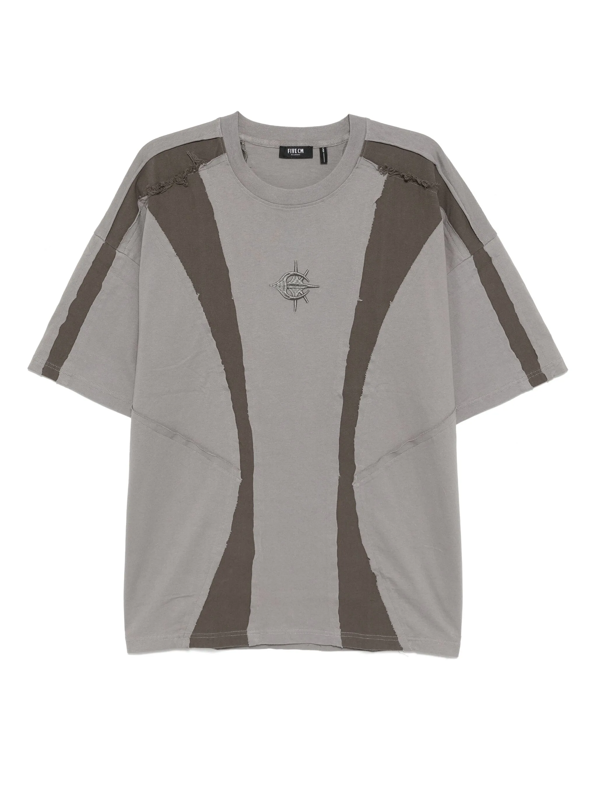 

Футболка с вышивкой Five Cm, серый
