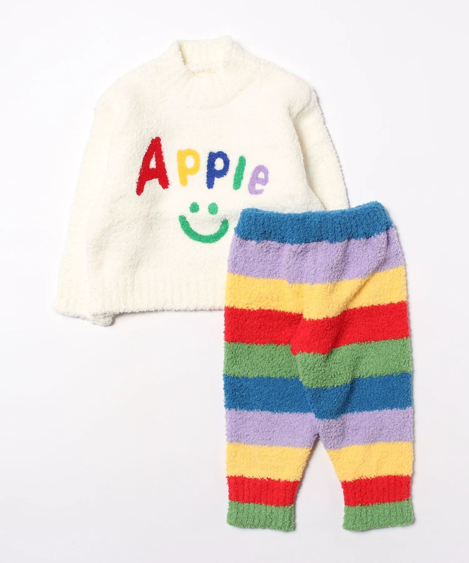 Детский пижамный комплект Aimoha KIDS/Корейская детская одежда, Mochimochi Aimoha Kids, white — фото 2