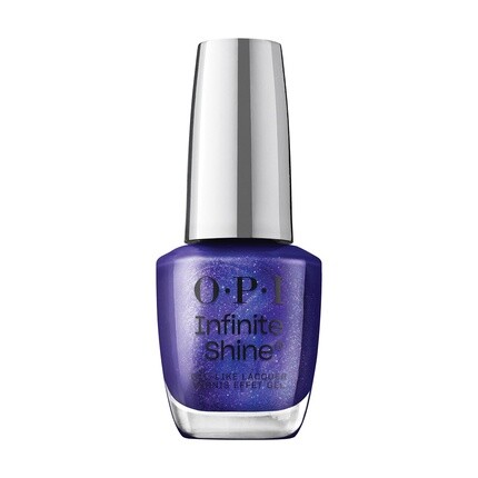 

Стойкий прозрачный лак для ногтей OPI Infinite Shine с темным мерцающим покрытием, прозрачный фиолетовый, 0,5 жидк. унции — 14:00