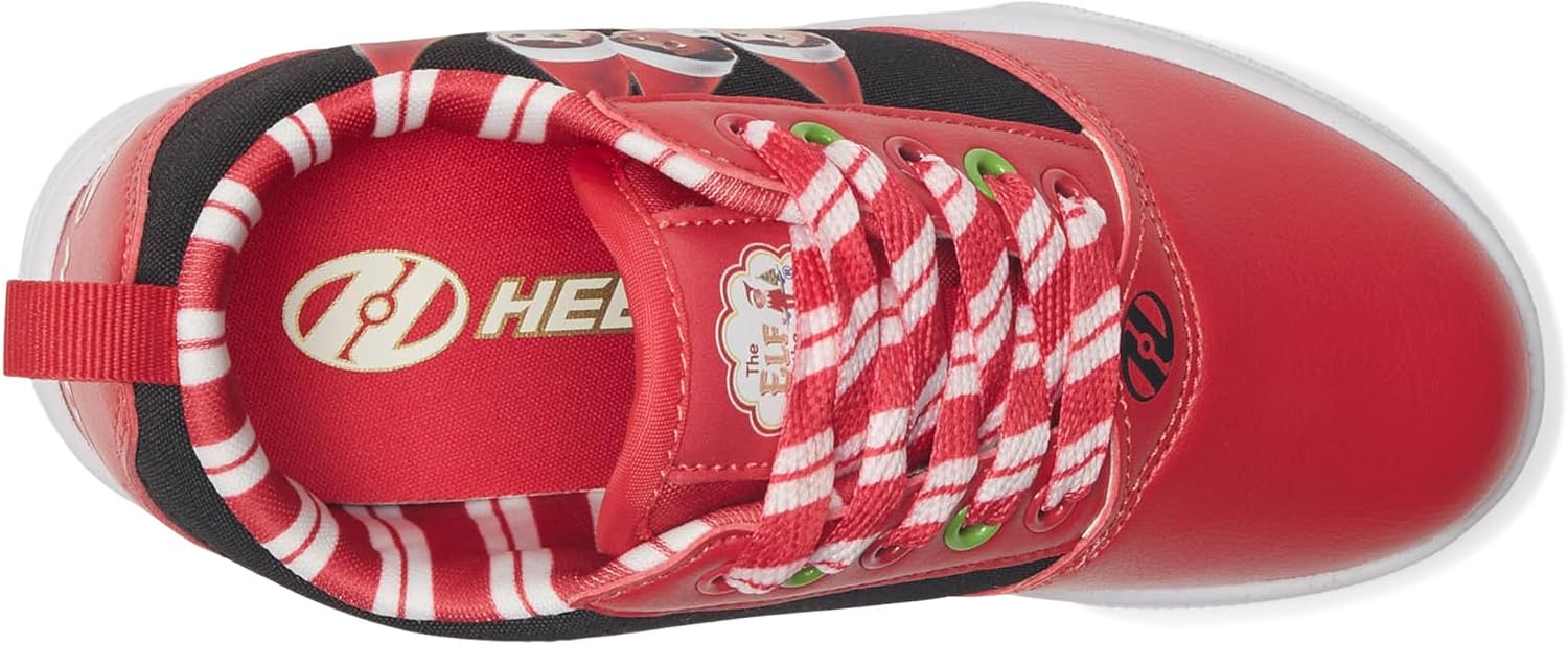 Кроссовки Heelys Unisex-Child Elf on The Shelf Pro 20, черный/красный — фото 2