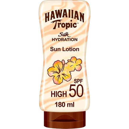 

Защитный солнцезащитный лосьон Silk Hydration Spf50 Very High, 180 мл, Hawaiian Tropic