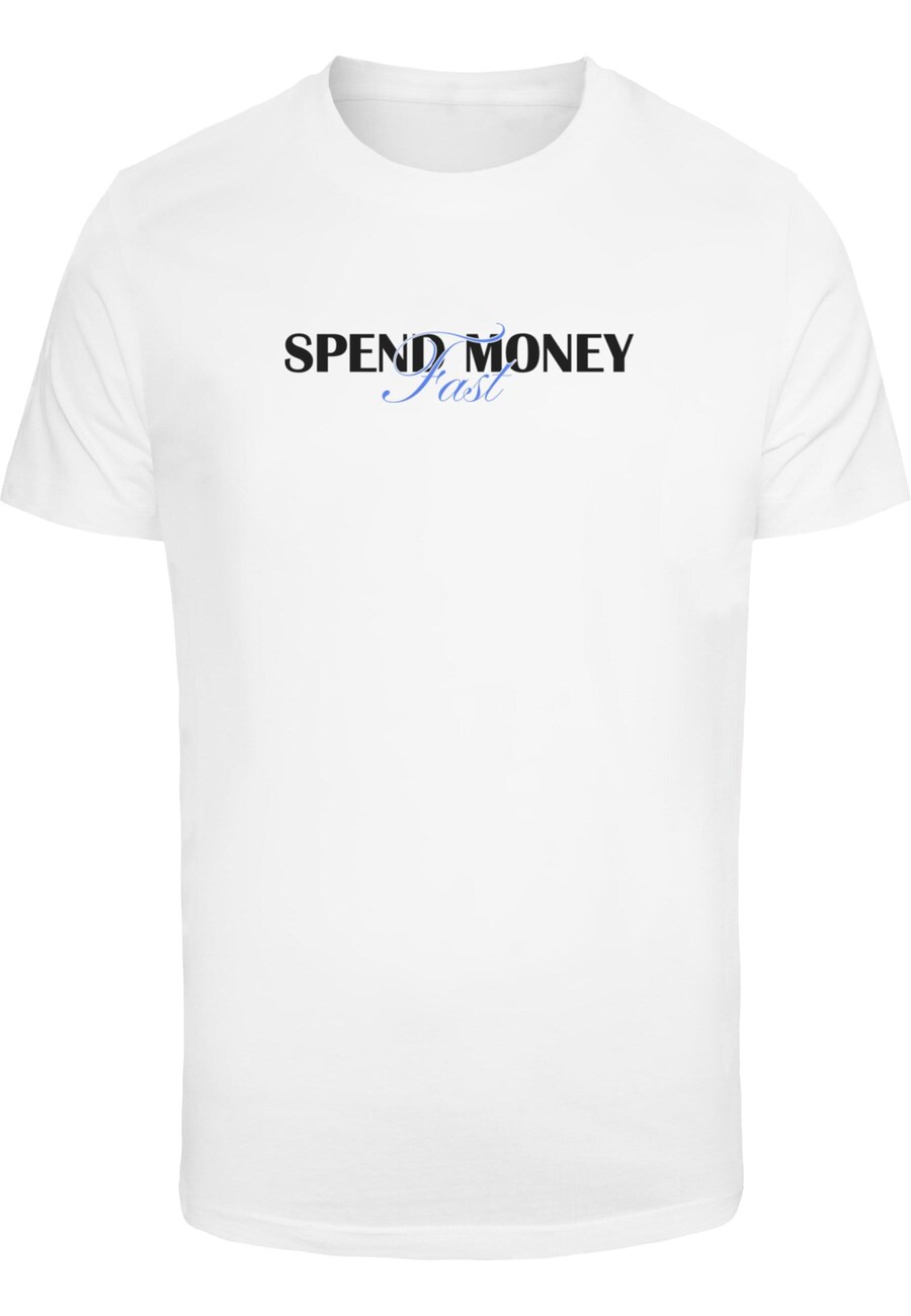 

Рубашка Mister Tee Spend Money Fast, белый