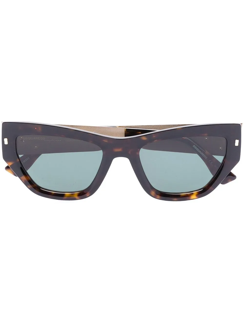 

Солнцезащитные очки D2 Hype в оправе 'кошачий глаз' DSQUARED2 EYEWEAR, коричневый