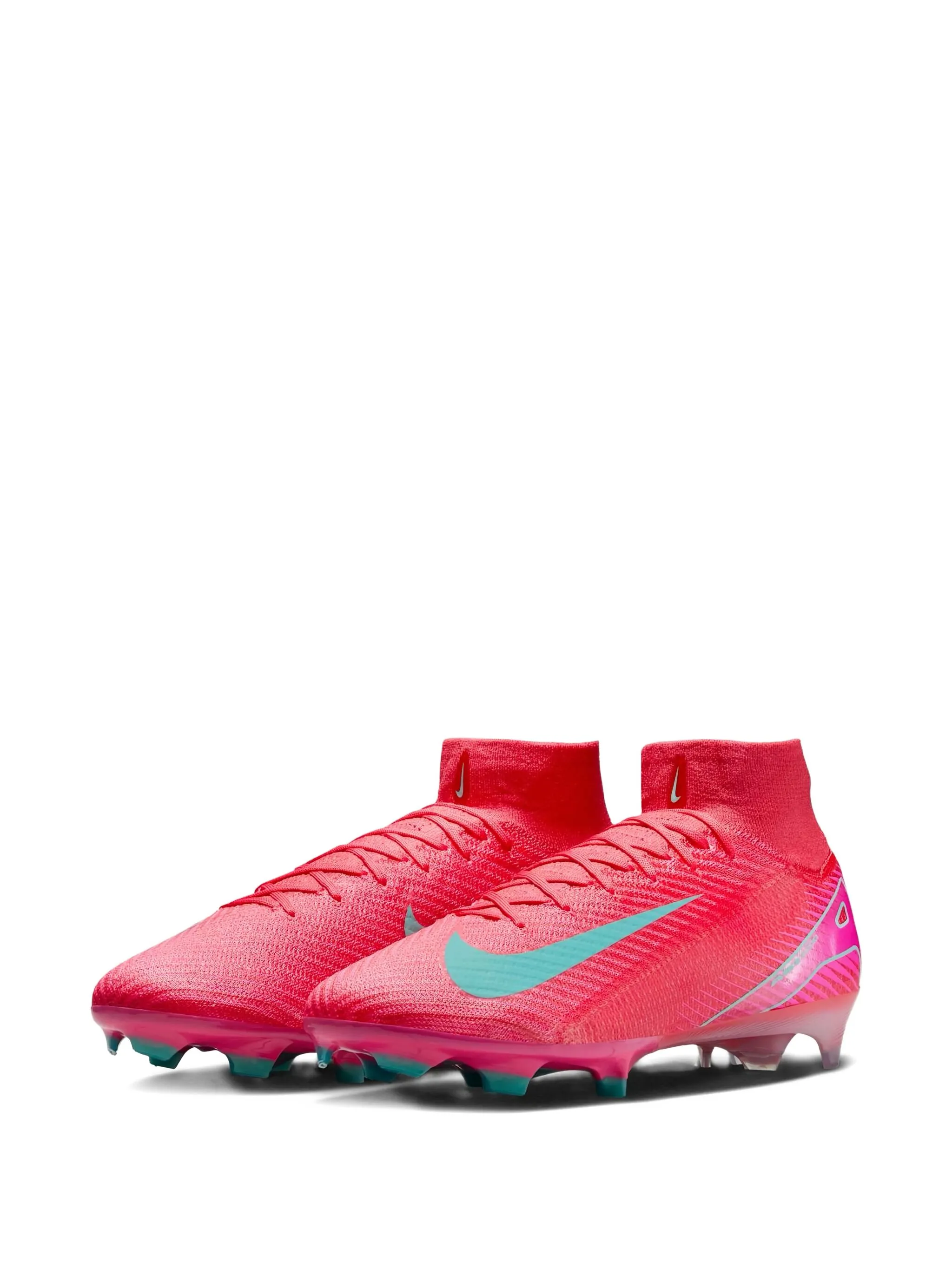 Кроссовки Mercurial Superfly 10 Elite Ember Glow/Aurora Nike, красный — фото 2
