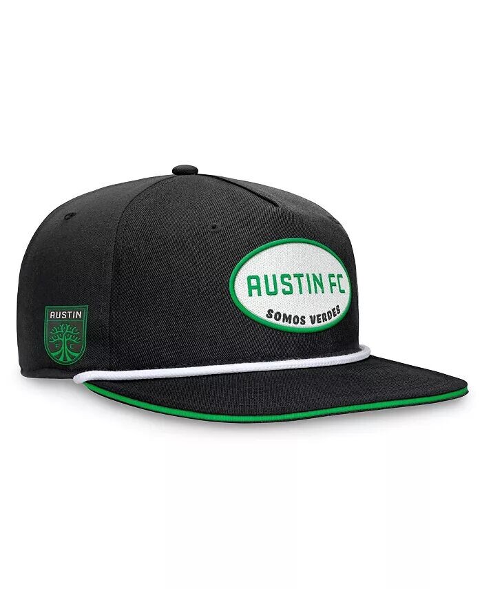 

Черная мужская кепка Austin FC Iron Golf Snapback Fanatics, черный