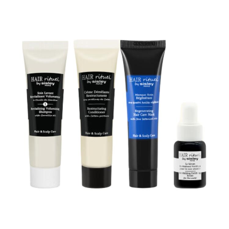 Набор шампуня и кондиционера unisex Sisley, Two-Piece Set: Strong Shampoo 15ml+Hair Care Serum 4.5ml — фото 2