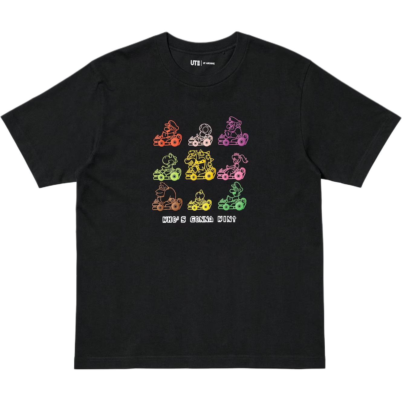 

Футболка CHAOJIMALI,LIANMINGKUAN SS25 мужская UNIQLO, черный