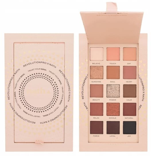

Палитра теней, Палитра дневных теней Revolution X Nath, Makeup Revolution, нюд