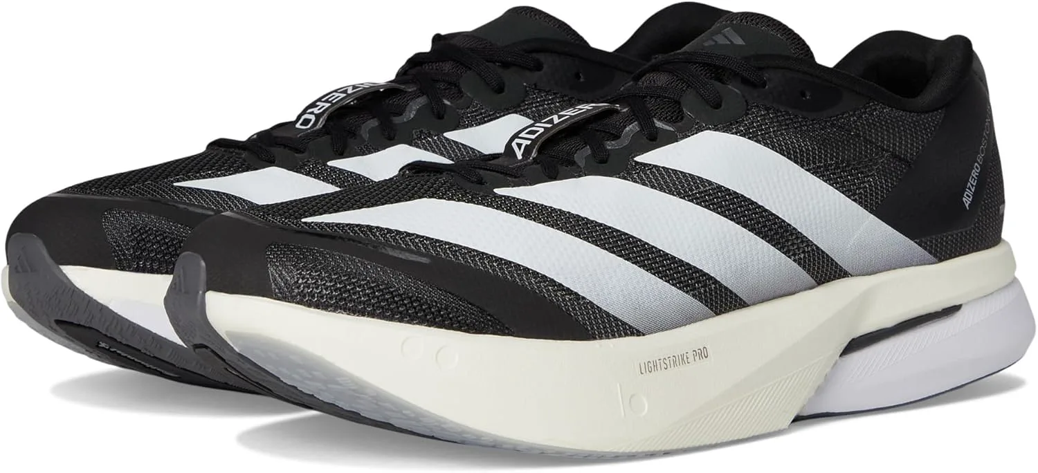 Мужские кроссовки Adidas Adizero Boston 13, черный/белый/серый