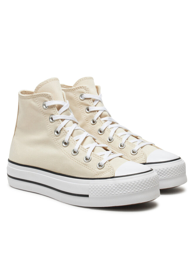 Кроссовки Chuck Taylor All Star Lift Platform HI A08214C Converse, бежевый — фото 2