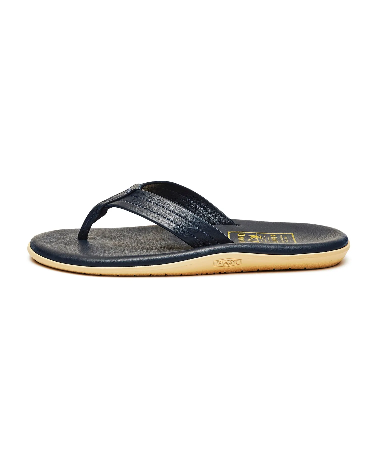 Унисекс кожаные сандалии ISLAND SLIPPER PT202 тёмно-синие — фото 3
