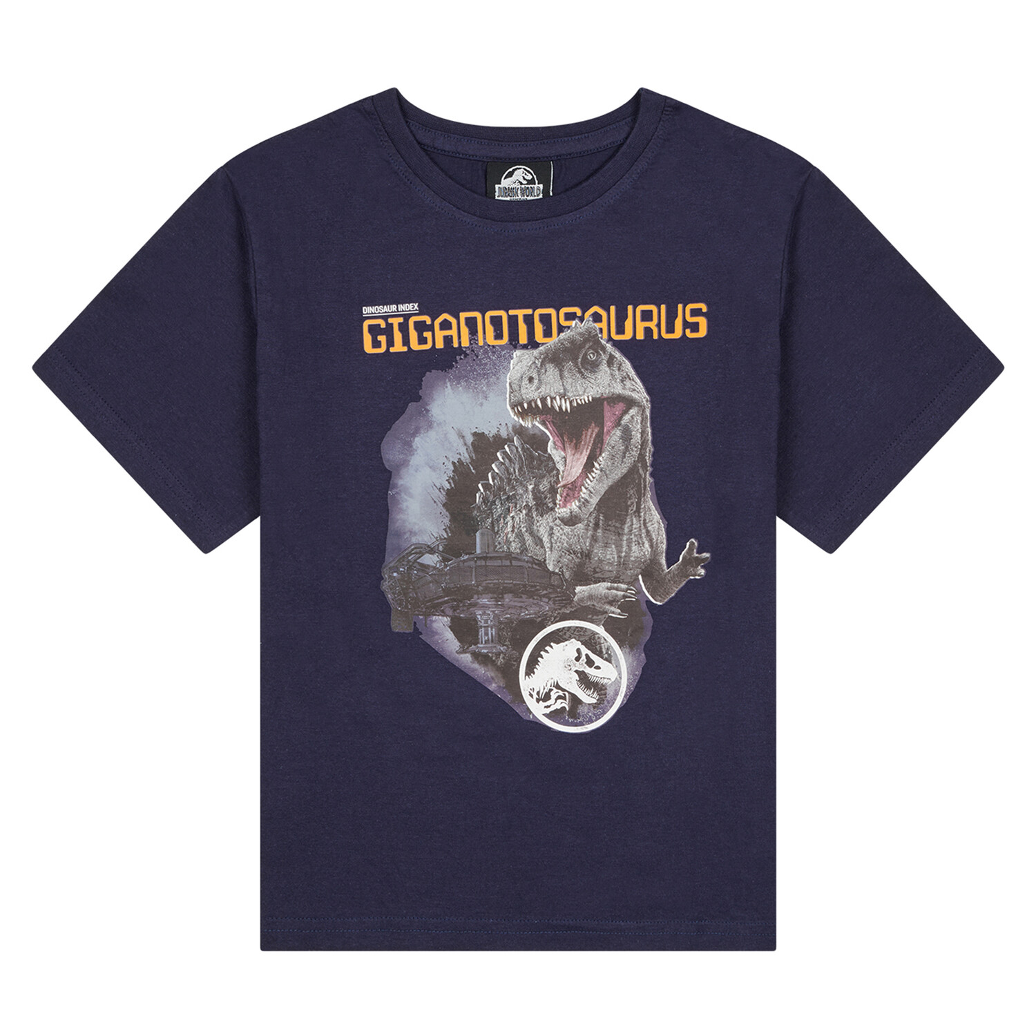 Футболка ONOMATO! Jurassic World Giganotosaurus, цвет Dunkel Blau — фото 2
