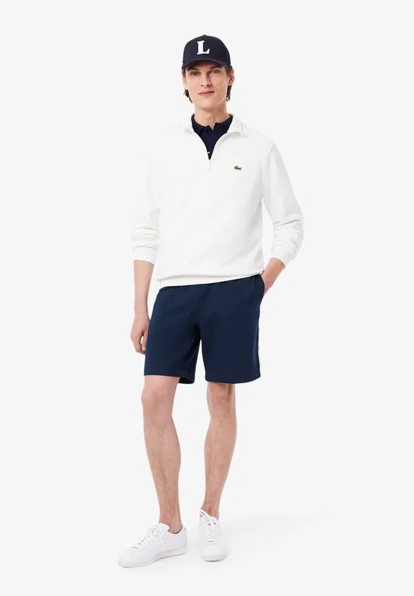 Короткие спортивные шорты с лентой Lacoste Sport, Navy Blue — фото 2