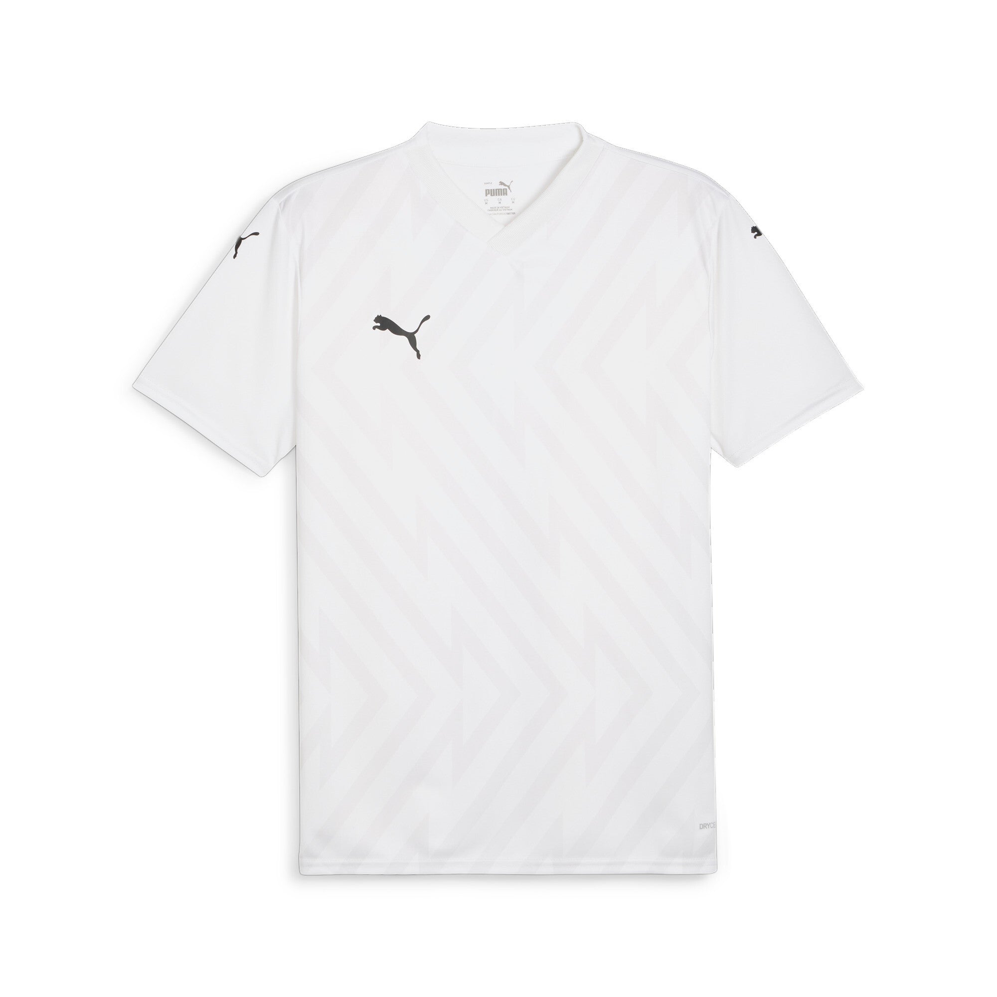 

Футболка мужская PUMA teamGLORY, цвет white/black/feather gray