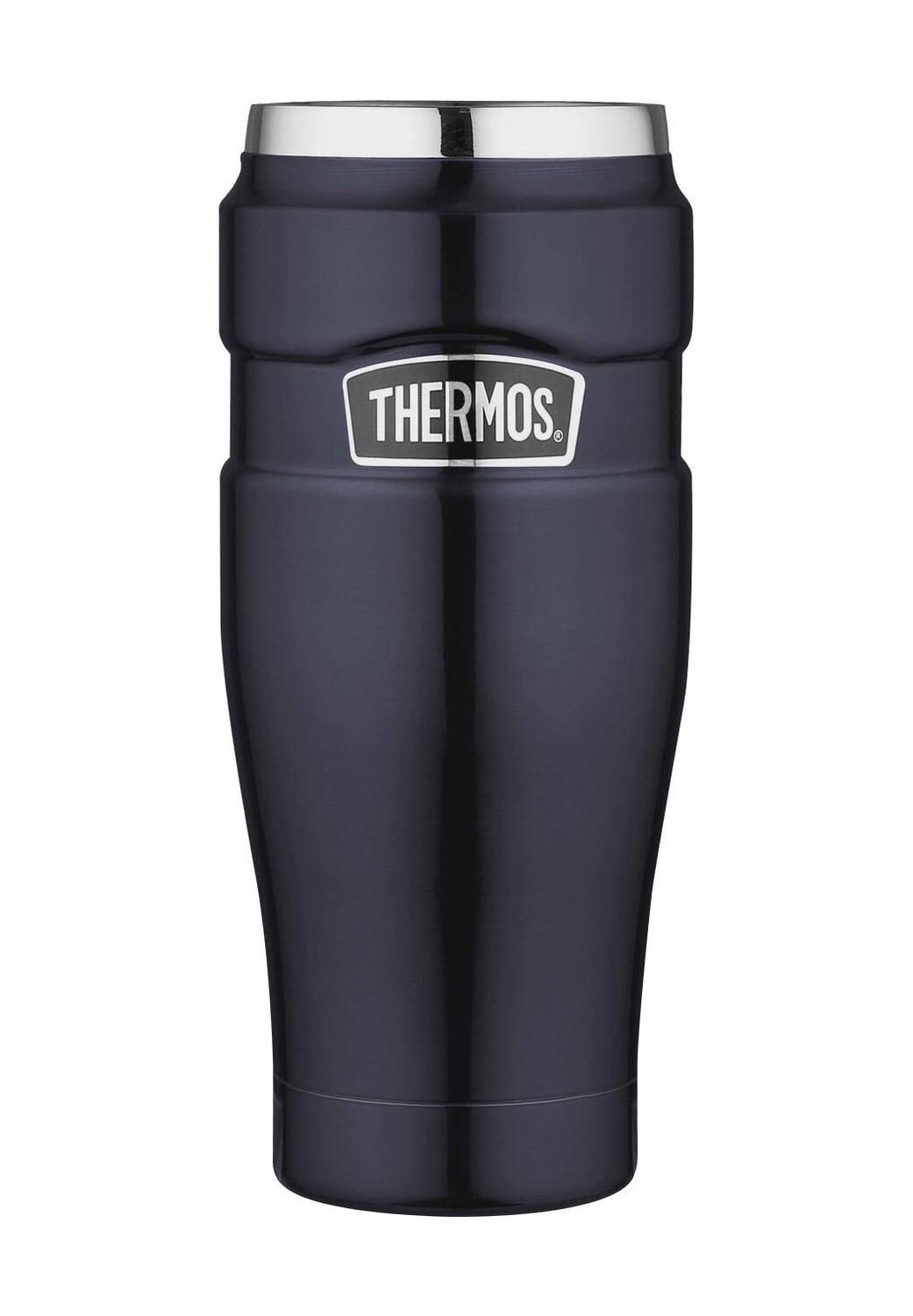

Изолированная чашка Thermos, темно-синий