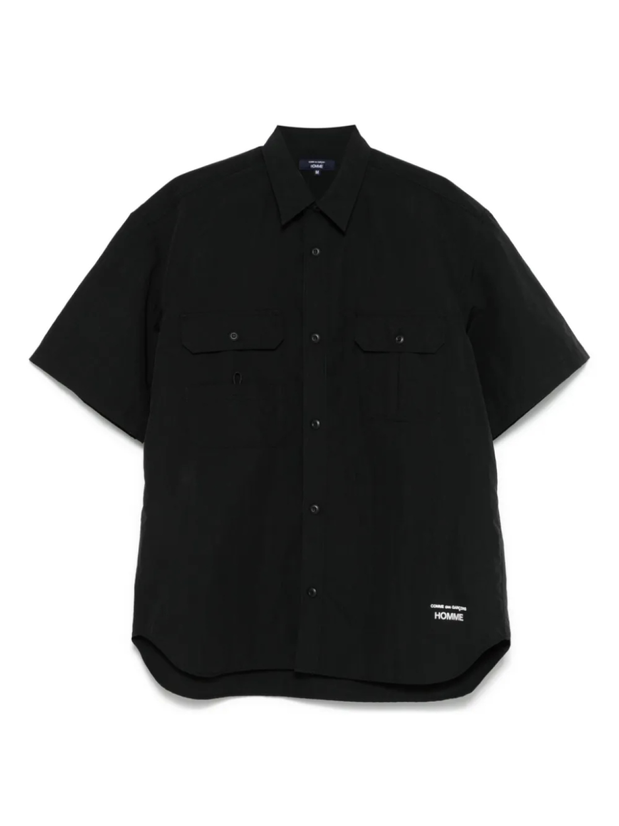 

Рубашка с вышитым логотипом Comme des Garçons Homme, черный