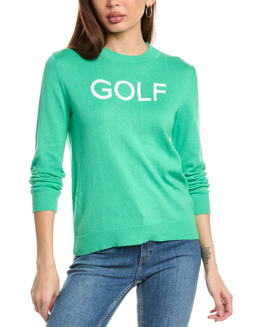 

Свитер Hannah Rose Golf Intarsia из смеси кашемира