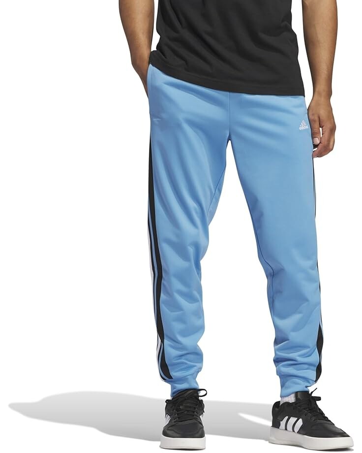 

Брюки adidas Essentials Color Block Tricot Track Pant, цвет Light Blue