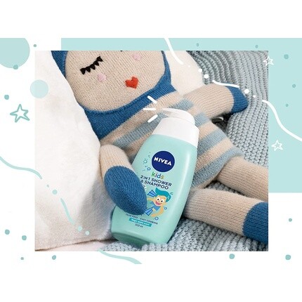 NIVEA 2в1 Очищающее средство для тела и волос с ароматом яблока и карамели, 500 мл — фото 2