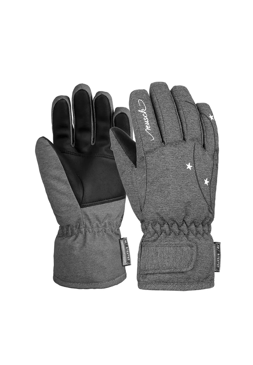 

Лыжные перчатки Reusch "Alice R-TEX XT Junior", изготовлены из водонепроницаемого и дышащего материала, серый