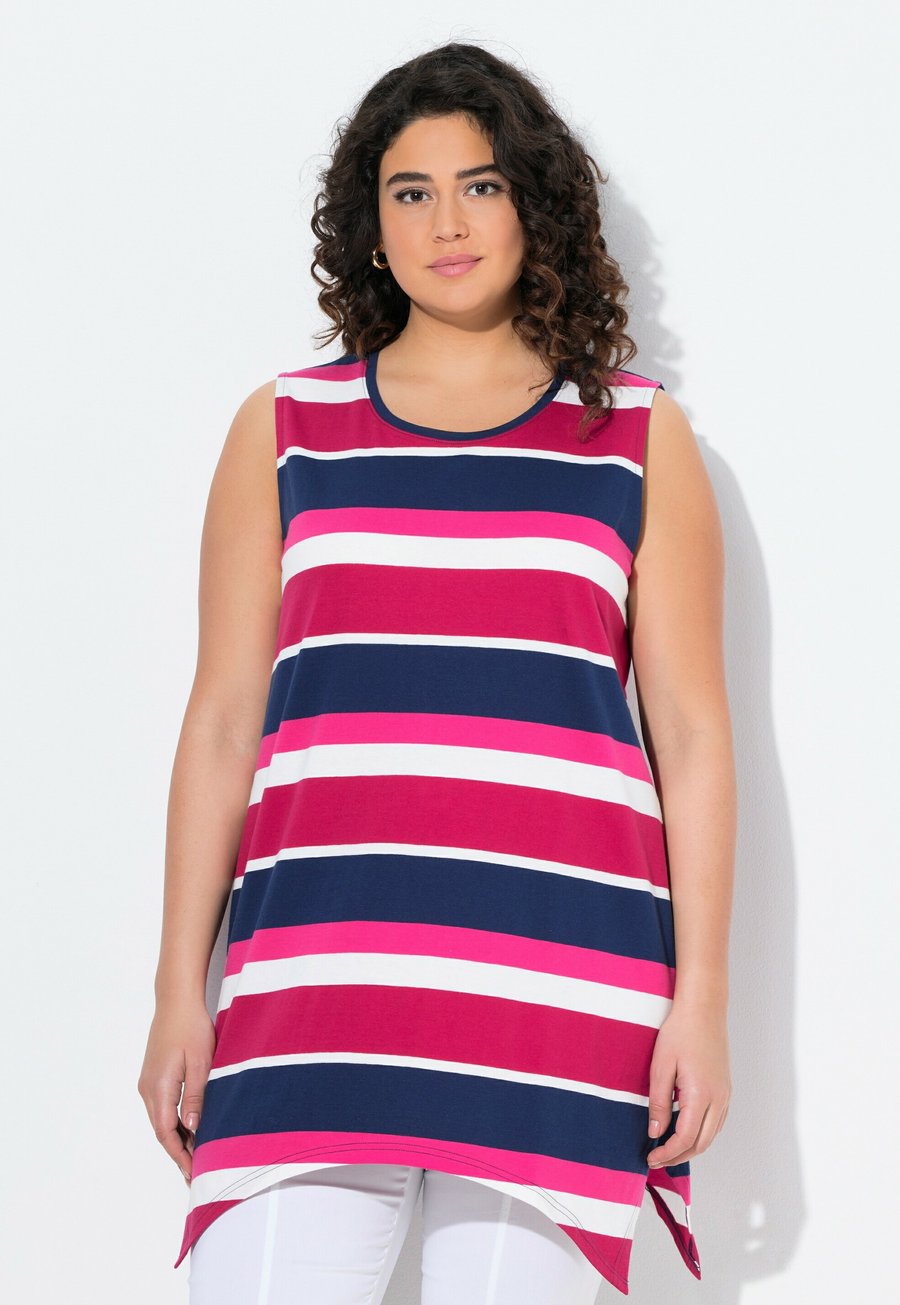 

Топ Ulla Popken Top, Inky Blue/Multi-Coloured