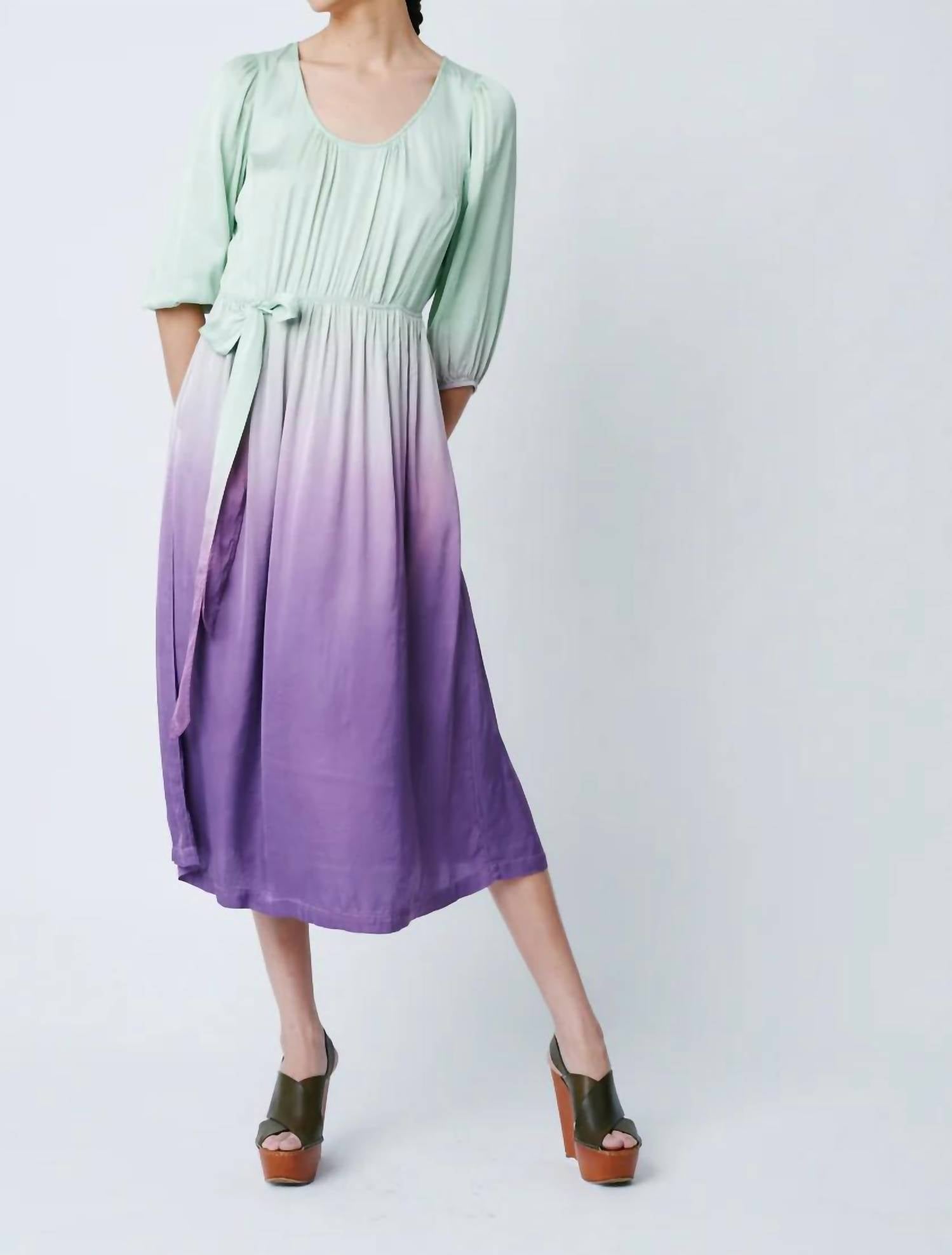 

Платье Sia в цвете Fantasy Dip Dye Raquel Allegra