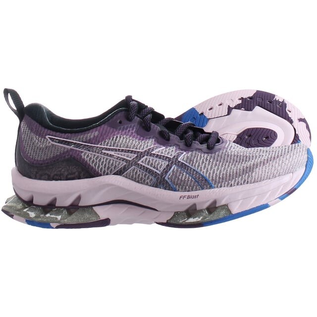 Женские фиолетовые кроссовки Gel Kinsei blast le Asics, фиолетовый — фото 4