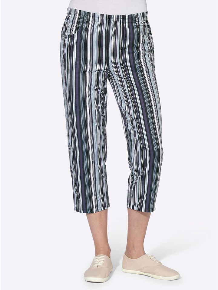 

WITT WEIDEN Шорты-капри в черную полоску