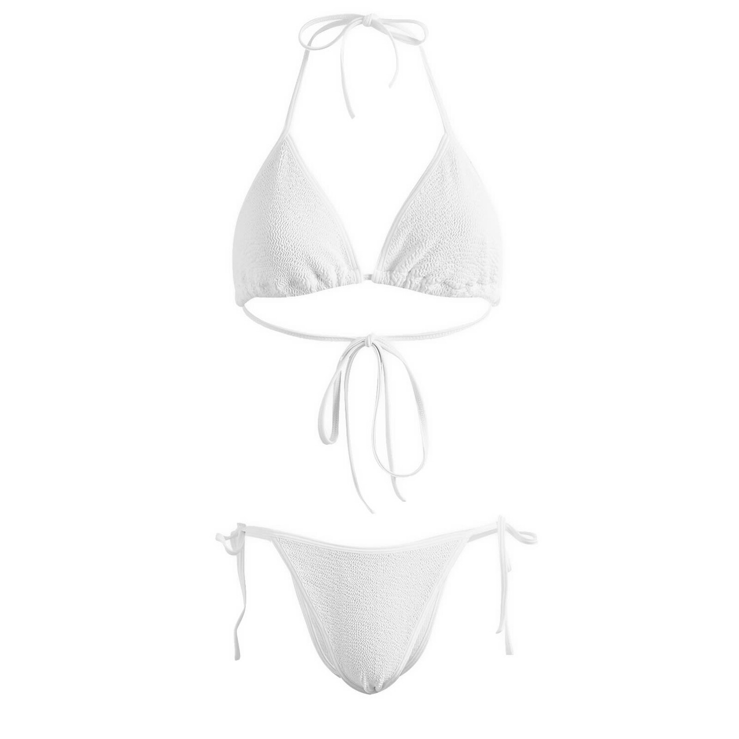 

Бикини Hunza G Gina Tie-Side Bikini, белый